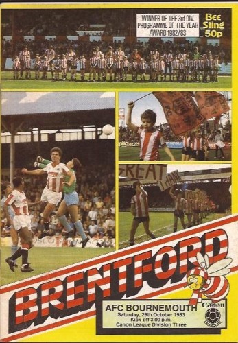 Match programme