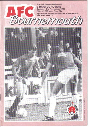 Match programme