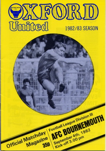 Match programme