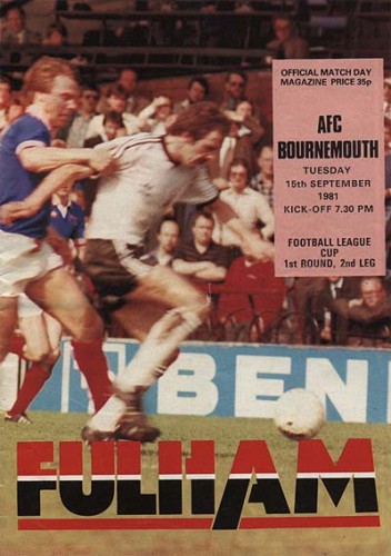 Match programme
