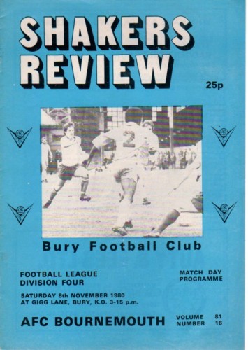 Match programme