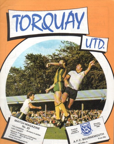 Match programme