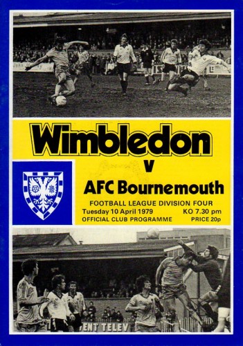 Match programme