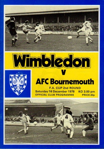 Match programme