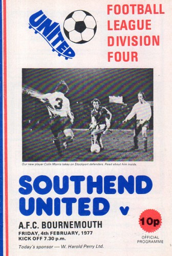 Match programme