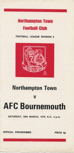 Match programme