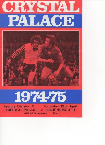 Match programme