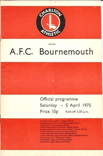 Match programme