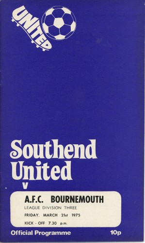 Match programme