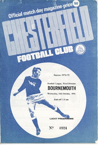 Match programme
