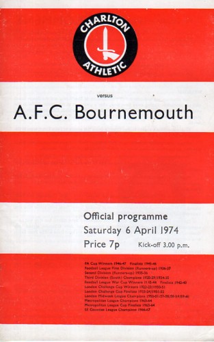 Match programme
