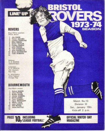 Match programme