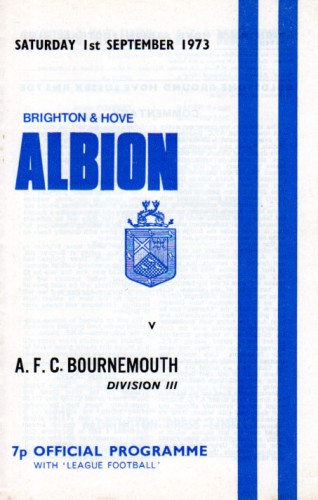 Match programme