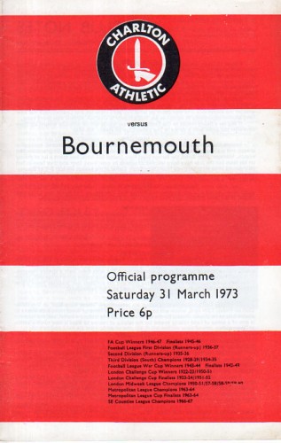 Match programme