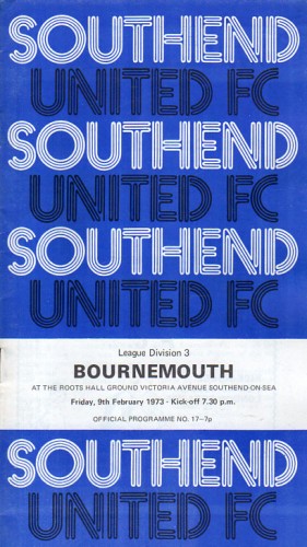 Match programme