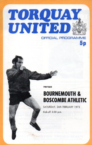 Match programme