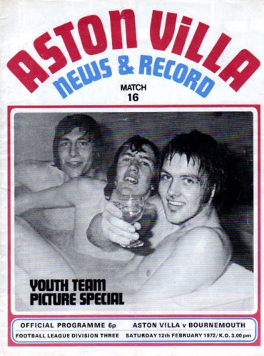 Match programme