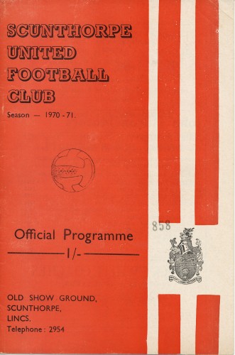 Match programme