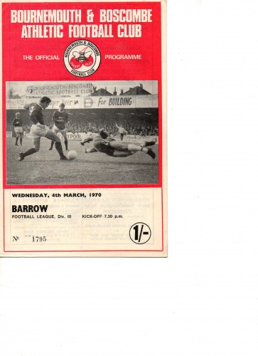 Match programme