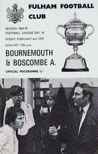Match programme