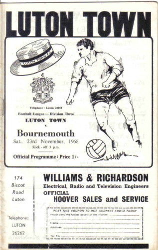 Match programme
