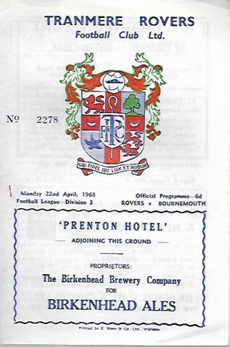 Match programme