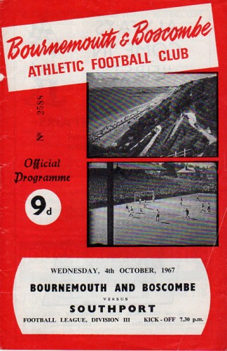 Match programme