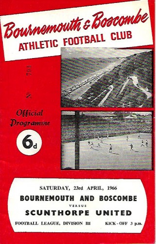 Match programme