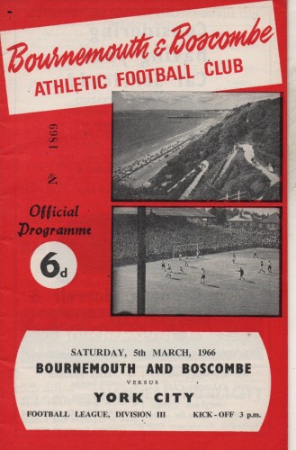 Match programme