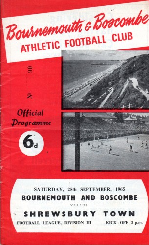 Match programme