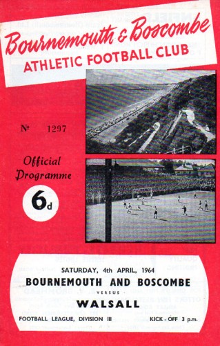 Match programme