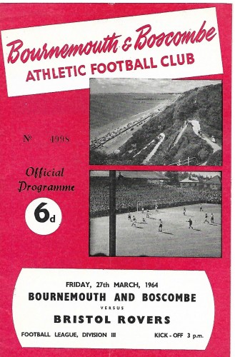 Match programme