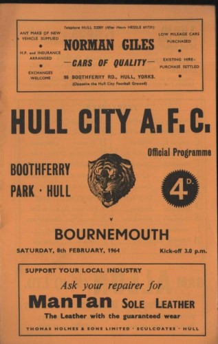 Match programme