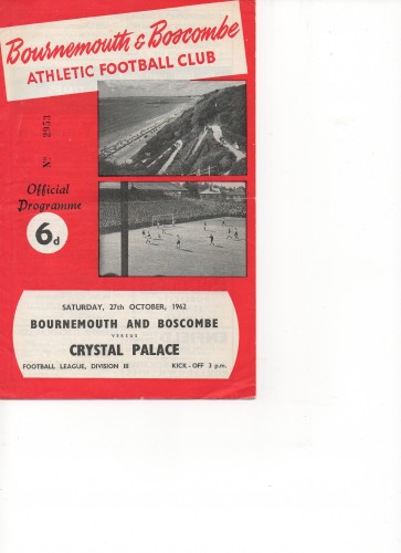 Match programme