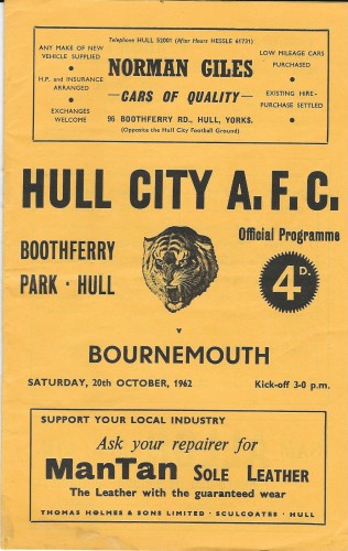Match programme
