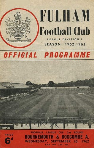 Match programme