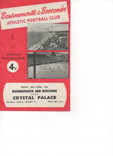Match programme