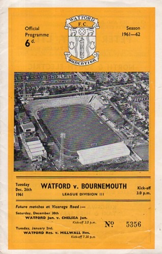 Match programme