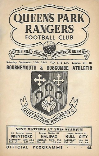 Match programme