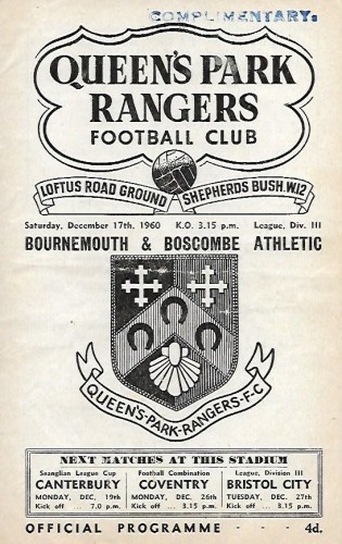 Match programme