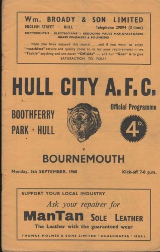 Match programme