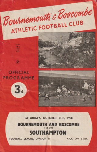 Match programme
