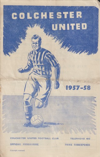 Match programme