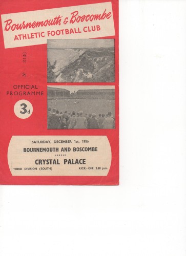 Match programme