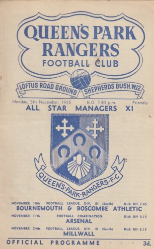 Match programme