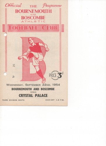 Match programme