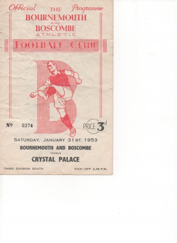 Match programme