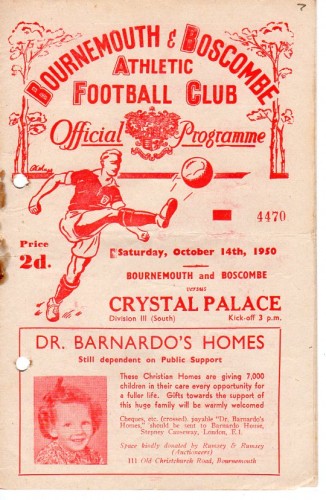 Match programme