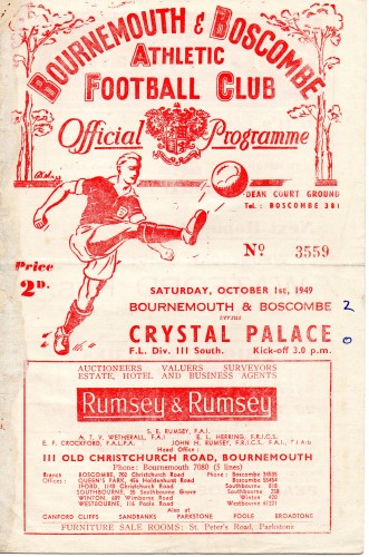 Match programme