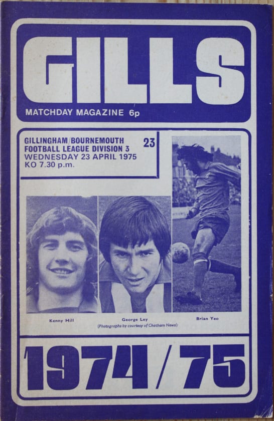 Match programme